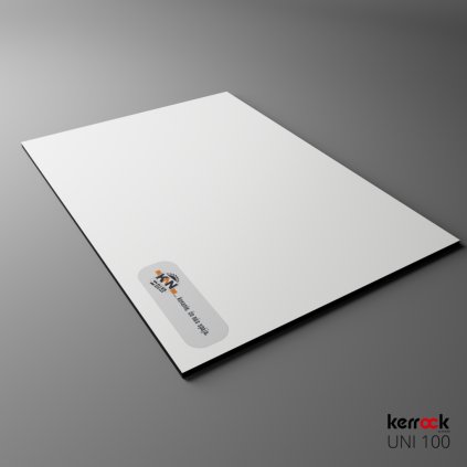 KERROCK - Minerálna doska - Uni 100 Arctic White - 3600 x 760 x 6 mm