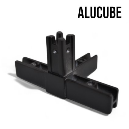 ALUCUBE - spojovací element X05 vertikálny kovový