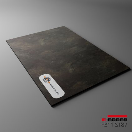 EGGER - PD600 Kompaktná - F311 ST87 - 4100 x 650 x 12 mm, Čierne jadro