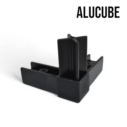 ALUCUBE - spojovací element XT03 rohový plast trojramenný