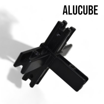ALUCUBE - spojovací element X06 stredný kov