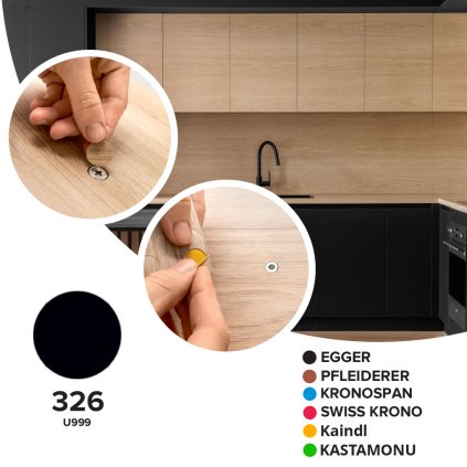 Krytka samolepiaca - 326 - U999 - VL - Ø 14 mm