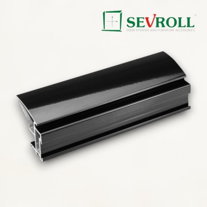 SEVROLL - Madlo FOX 2,7m - 10mm Čierna lesklá