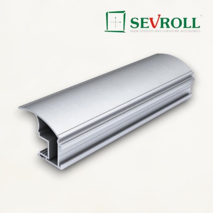 SEVROLL - Madlo Lux II 2,7m - 10mm strieborná