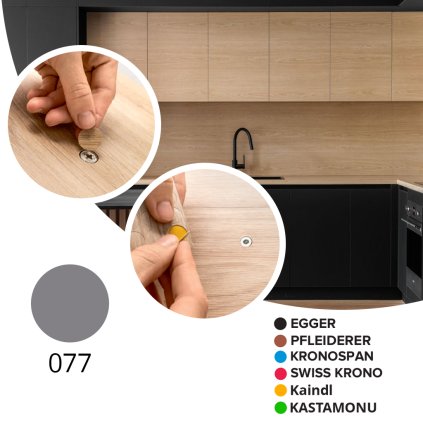 Krytka samolepiaca - 077 - Kobalt - Ø 14 mm