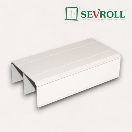 SEVROLL - horné vedenie Gemini 040.. - biela lesk (Variant Dľžka 4050 mm)