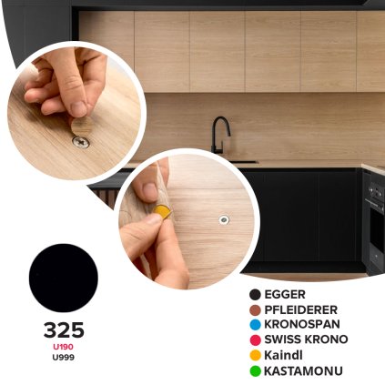 Krytka samolepiaca - 325 - U190 / U999 - HL - Ø 14 mm