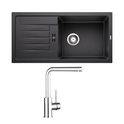 Blanco - SET 11/C: Batéria Mila - chróm + Drez Favum XL 6S