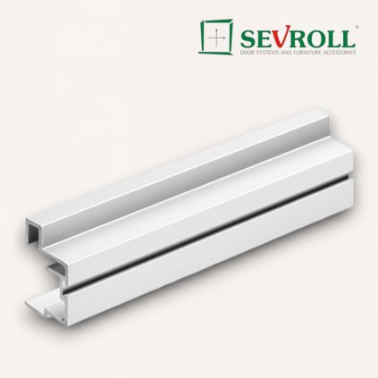SEVROLL - Madlo Faworyt  II 2,7m - 18 mm - biela lesk