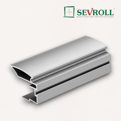 SEVROLL - Madlo Victoria II 2,7m - 18 mm - strieborná