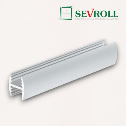 SEVROLL - H profil H10 3m biela lesklá