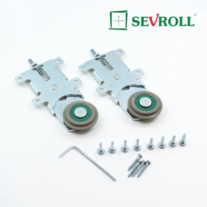 SEVROLL - koliesko spodné WD18V bez rámové do drážky