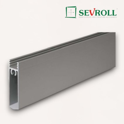 SEVROLL - rám vodorovný spodný Simple/Blue - strieborný