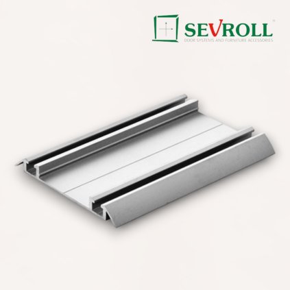 SEVROLL - spodné vedenie Doubler II - strieborná