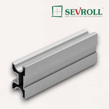 SEVROLL - Madlo Master 3m - 10mm strieborná