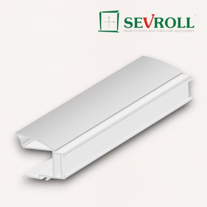 SEVROLL - Madlo Era - 16/18 mm - 2,7m - strieborná