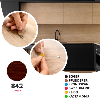 Krytka samolepiaca - 842 - D9164 - Ø 14 mm