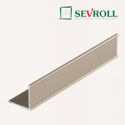 SEVROLL - uholník K2 18x19 mm - oliva