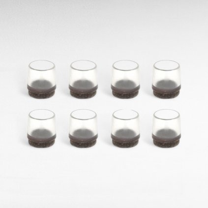 Zátka s filcom do rúry D18 mm 8ks/balik