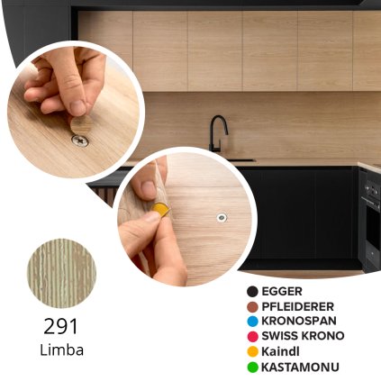 Krytka samolepiaca - 291 Limba - Ø 13 mm