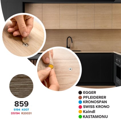 Krytka samolepiaca - 859 - 5194 / K007 / D5194 / R20031 - Ø 14 mm