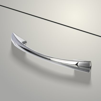 Úchytka - XH08,  Chróm lesklý