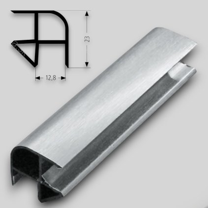 S150/a - Roh vnútorný a vonkajší 90° - výška 150 mm (Variant Farba Čierna)