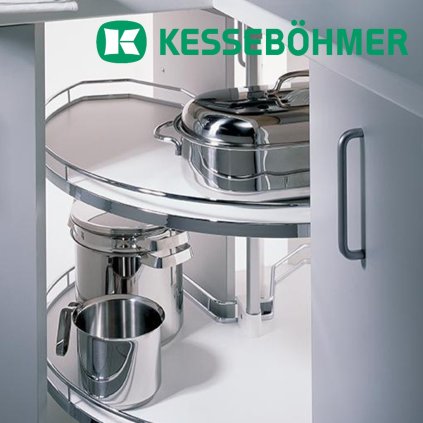 Kesseboehmer - Revo 90° ARENAplus classic 900mm, 2pol., Chróm / Biely