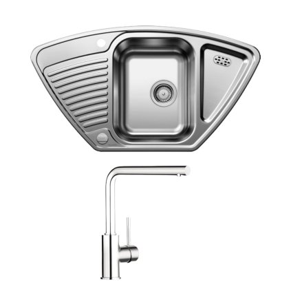 Blanco - SET 06/B - Batéria Mila - chróm + Drez Tipo 9 E