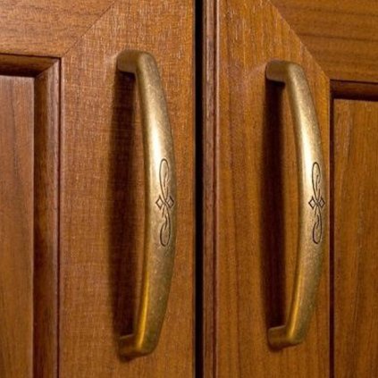 Úchytka - BM Florio, Stará zlatá, 96 mm