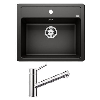 Blanco - SET 07/D: Batéria Kano S - chróm + Drez Legra 6