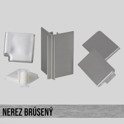 L40/B - Set rohov a záslepiek Nerez