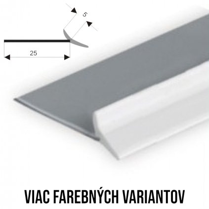 L09 - Tesniaci profil - 4,2 m (Variant Farba Transparentná)
