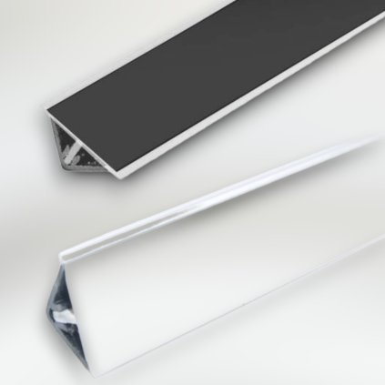 Tesniaci profil - L20/T - transparentné tesnenie - 4 m