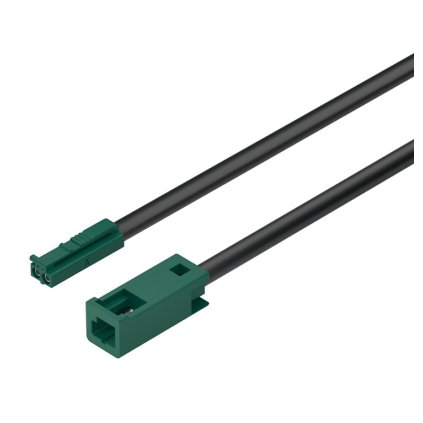 LED Doplnky - Häfele - Predlžovací kábel, Loox5, 2-pólový (jednofarebný), 1 m