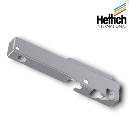 Hettich - ATIRA - Držiak chrbta 144 striebro pravý