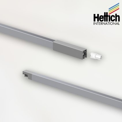 Hettich - ATIRA reling striebro pravý (Variant Dľžka 350 mm)