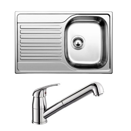 Blanco - SET 04/B - Drez Tipo 45 S Compact + Batéria Daras - S chróm