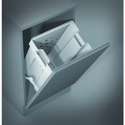 GOLLINUCCI - Výklopný kôš na prádlo - 450mm, biely