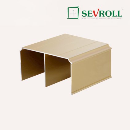 SEVROLL - horné vedenie Gemini zlatá (Variant Dľžka 3000 mm)