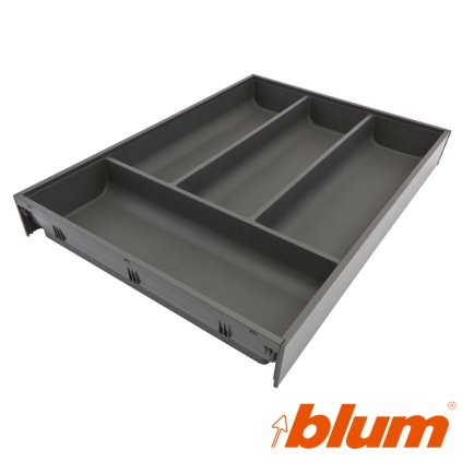BLUM - AMBIA-LINE - príborník, 450 x 300 mm, orion sivá - ZC7S450BS3