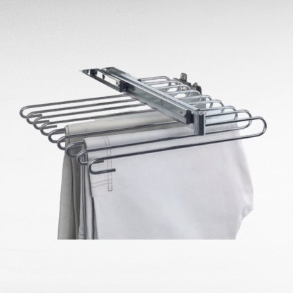 Wirell - výsuvný vešiak na nohavice - 11 ramien