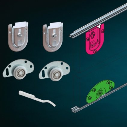 LAGUNA - FAST R 50kg - Sada koliesok