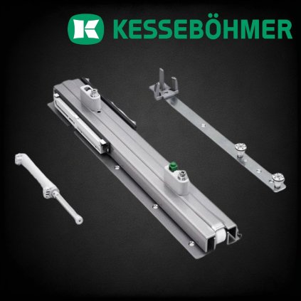 Kesseboehmer - Dispensa - Čiastočný výsuv s tlmením - 100 kg