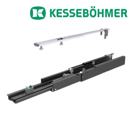 Kesseboehmer - Dispensa - Plnovýsuv s tlmením - 120 kg - Antracit