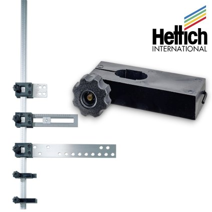 Hettich - Vŕtacia šablóna Accura 70266 nastaviteľný doraz