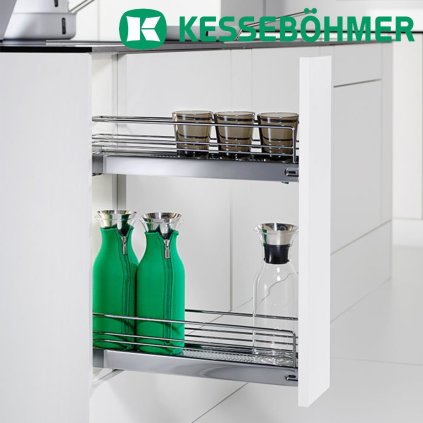 Kesseboehmer - No.15 Classic 3D výsuvný kôs, 2pol., chróm