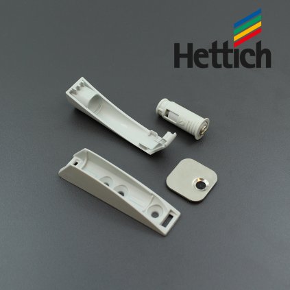 Hettich - Magnet pre Push to open krátky sivý