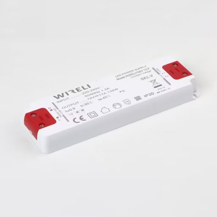 LED trafo - 12V, 132W, 11A, IP20, typ WIRELI150V12-F