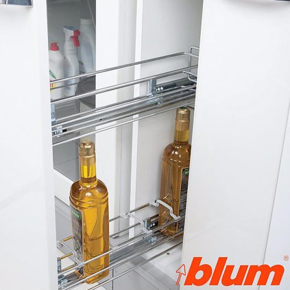 TREND - Tandem 150mm, pravý, BLUM výsuv s tlmením čiastočný výsuv - Výbeh